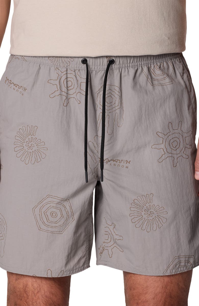 Mountain Hardwear Stryder Drawstring Shorts, Main, color, Approaching Storm
