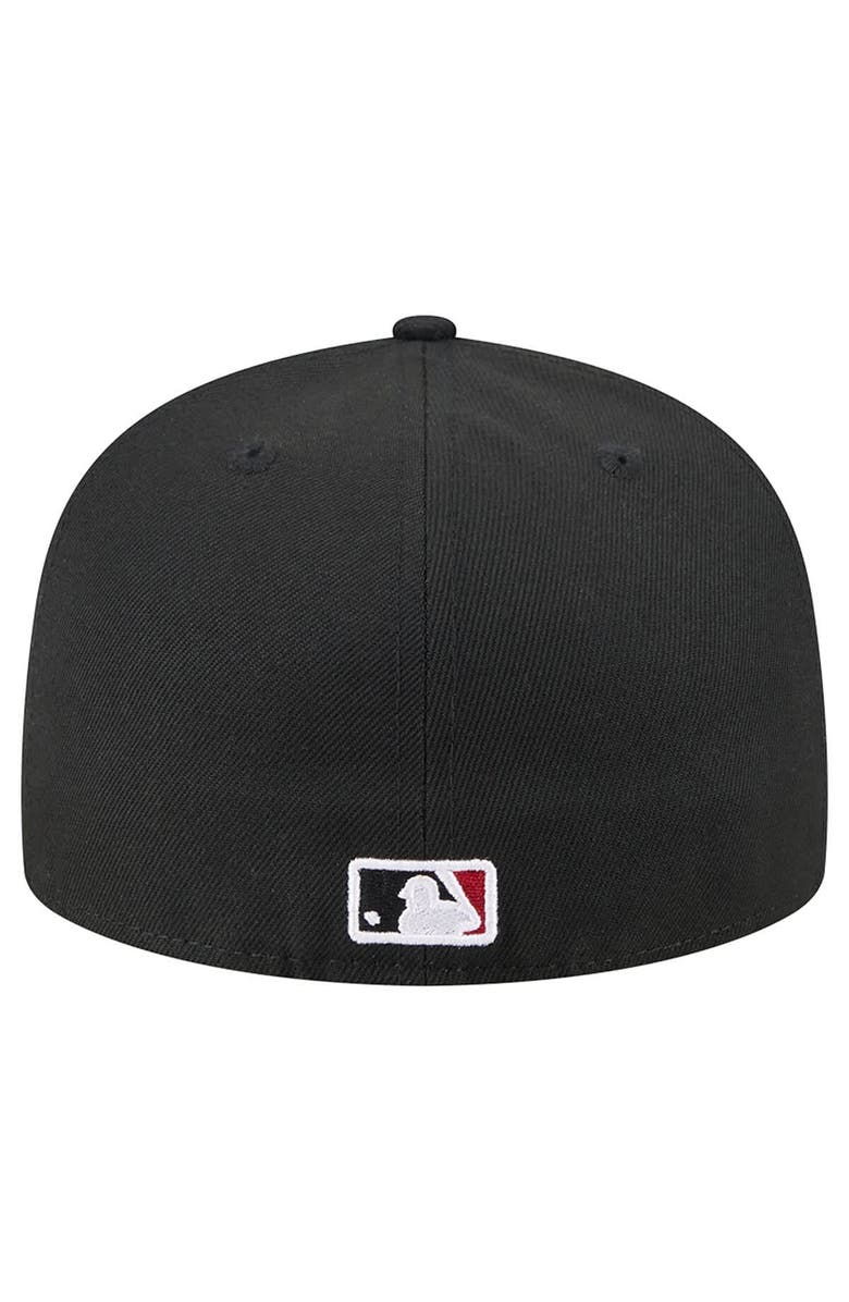 New Era Men
s New Era Black Arizona Diamondbacks    2001 World Series Team Color 59FIFTY Fitted Hat, Alternate, color, Black