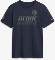 Nike Men's Nike Navy Chicago Bears Sideline Dri-FIT T-Shirt