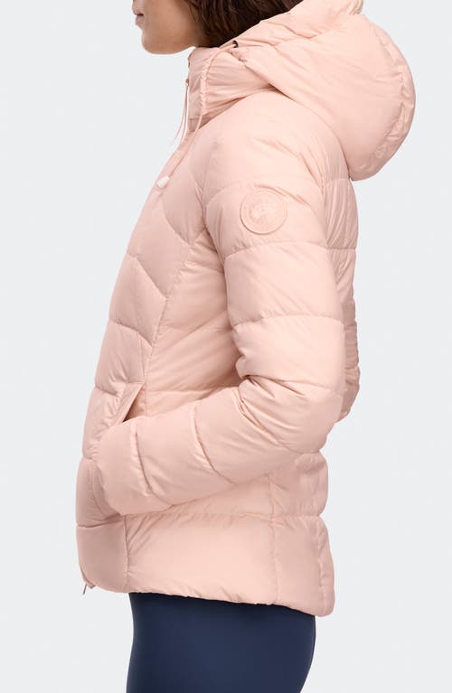 Canada Goose Abbott Hooded 625 Fill Power Down Jacket In Pink