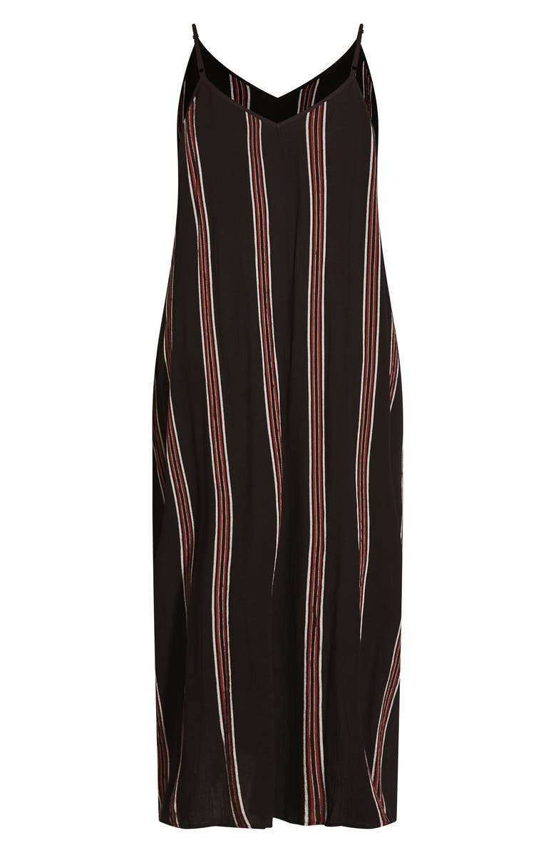 City Chic Resort Stripe Maxi Dress, Alternate, color,