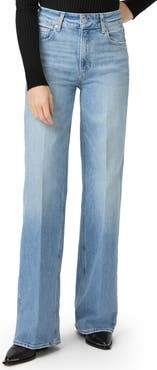 PAIGE Sasha High Waist Wide Leg Jeans