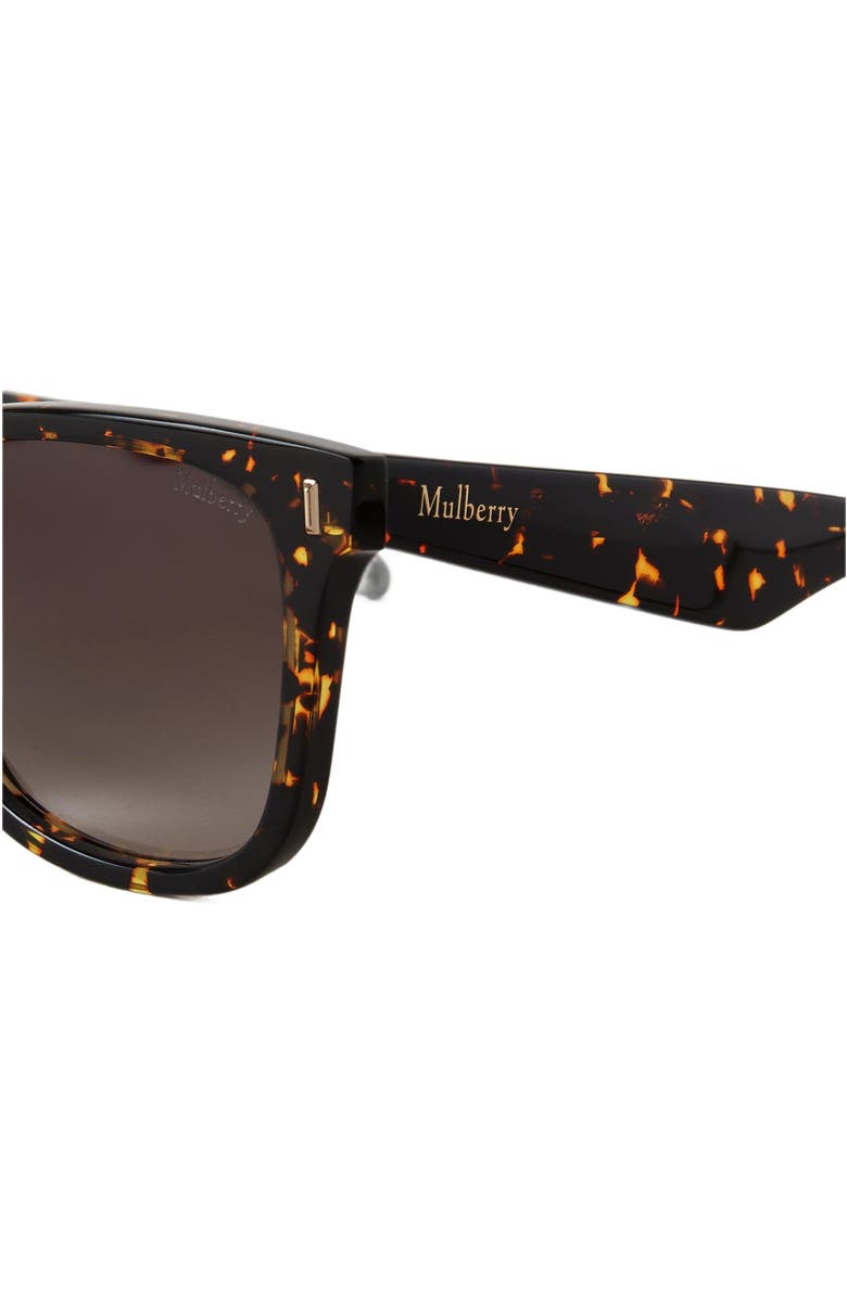 Mulberry Alex Bio Acetate Sunglasses, Alternate, color, Tortoiseshell