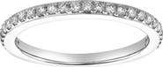 LuvMyJewelry Solas 14K Gold Round Diamond Studded Eternity Ring - 0.31cts