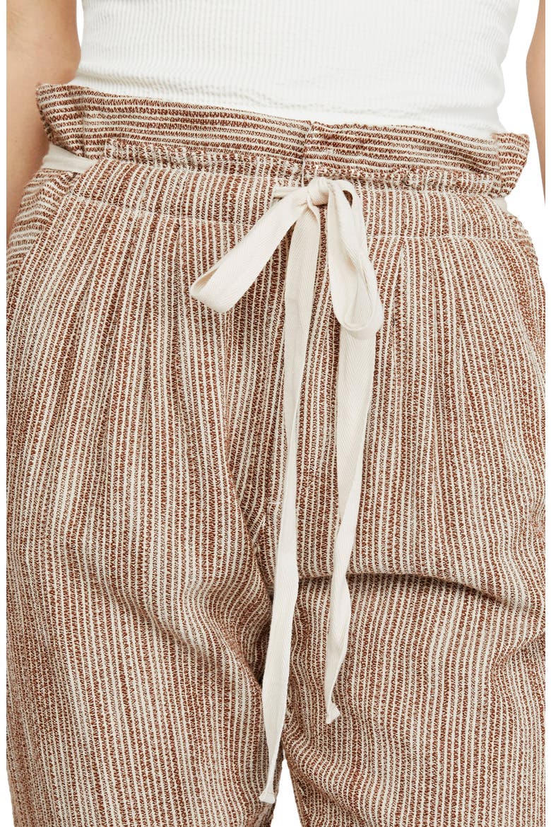 Light at Sunrise Crop Pants, Alternate, color, BROWN