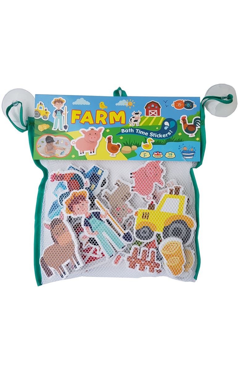 Buddy & Barney Farm Bath Time Stickers  Age 3+, Alternate, color, 