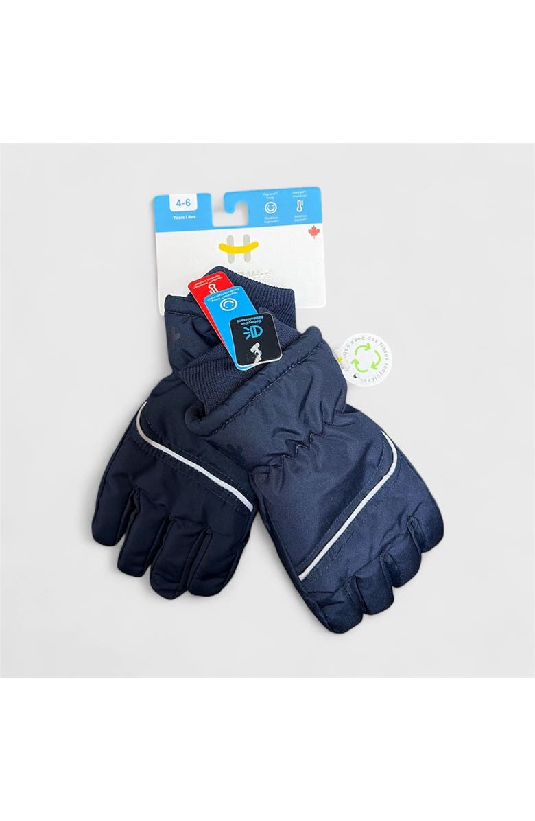 HOT PAWS Kids Winter Gloves, Alternate, color, Navy