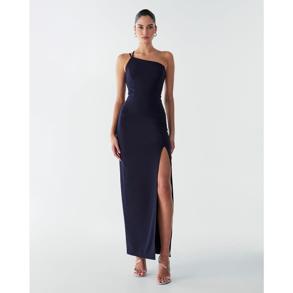 BWLDR Boston Maxi Dress in Navy Blue  product