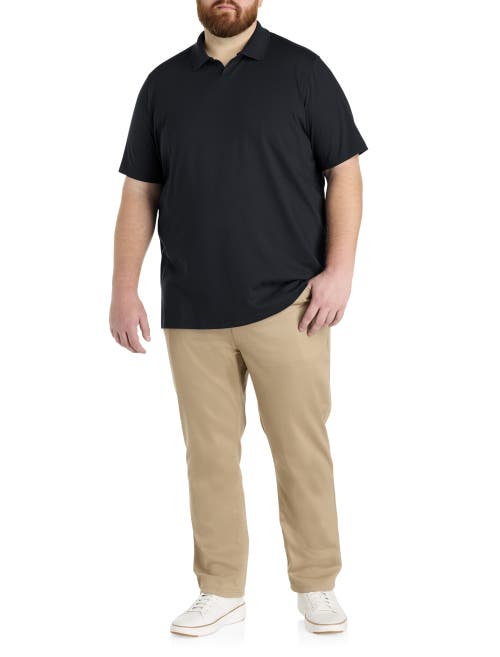 Oak Hill By Dxl Big & Tall 37.5® Technology Notched Performance Polo Shirt