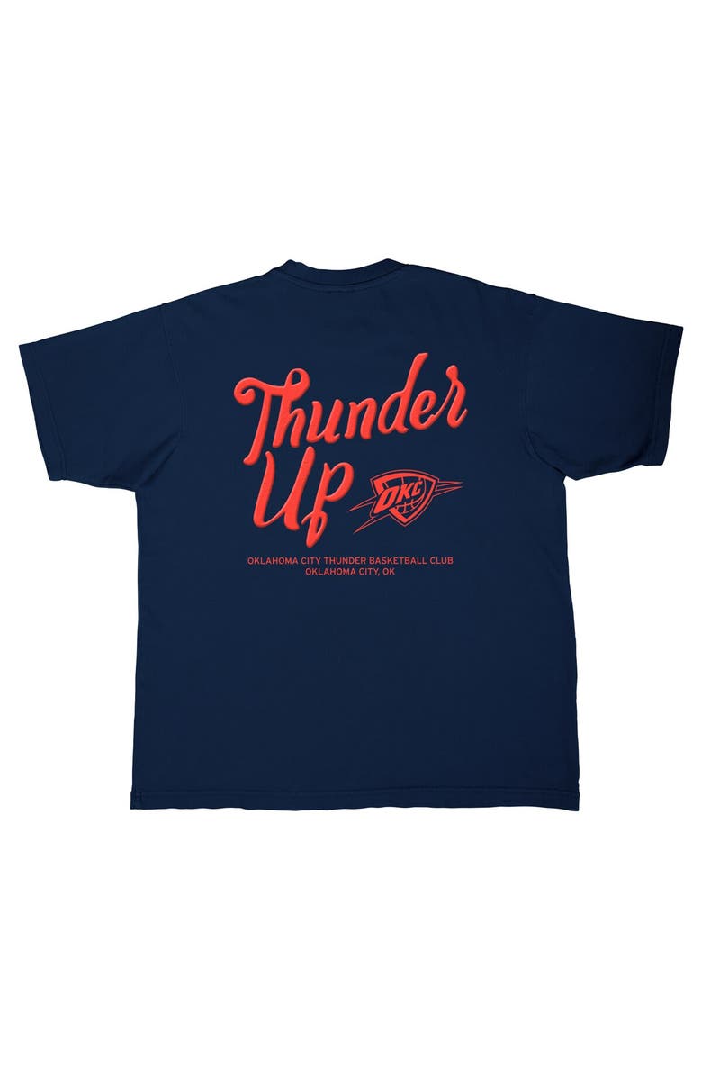Stadium Essentials Unisex Stadium Essentials Navy Oklahoma City Thunder Thunder Up Urban T-Shirt, Alternate, color, Navy
