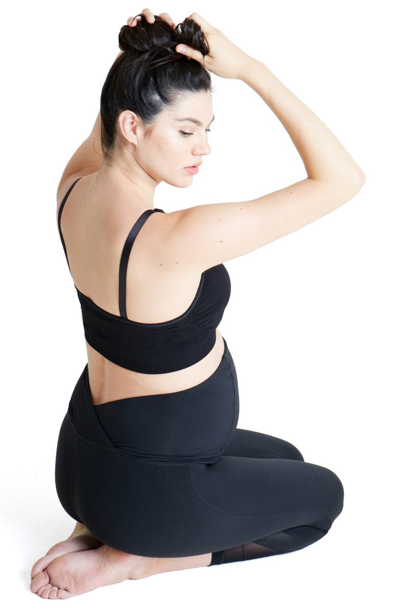 Ingrid & Isabel<sup>®</sup> Active Maternity Capris, Alternate, color,