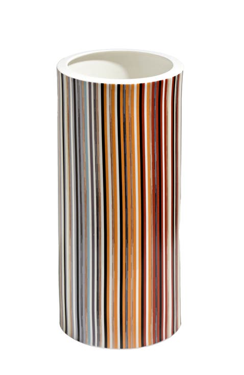 High Vase STRIPES  Jenkins 148 diam. 6.3", H 14"