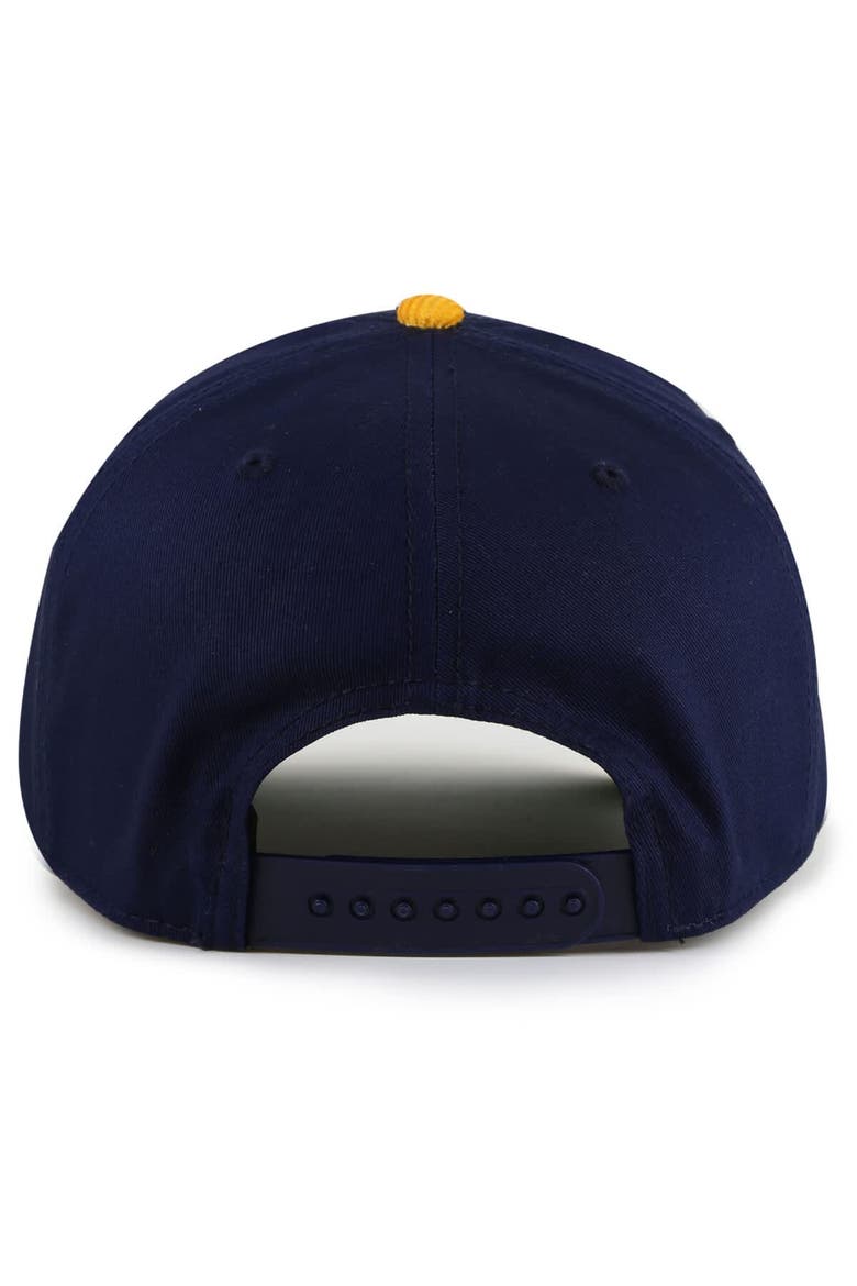 Men's American Needle  Navy/Gold Nashville Predators Burnett Adjustable Hat, Alternate, color, Navy