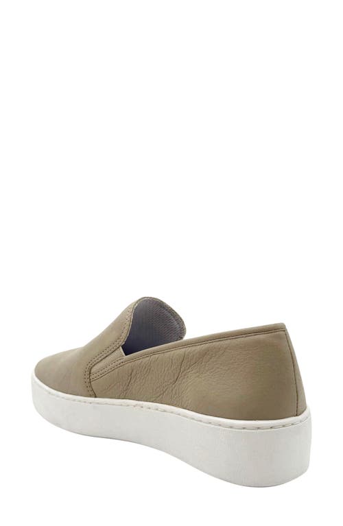 Chelsea Crew Ulta Platform Slip-on Sneaker In Taupe Leather