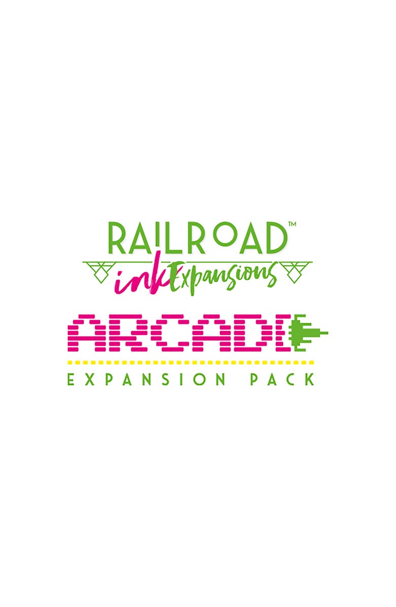 Horrible Guild Railroad Ink Arcade Expansion Pack, 1+ Players, Alternate, color, Multicolored