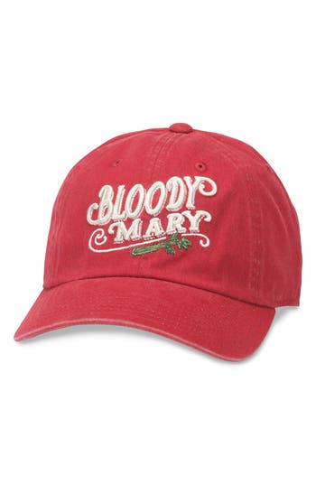 AMERICAN NEEDLE AMERICAN NEEDLE ARCHIVE BLOODY MARY BASEBALL CAP