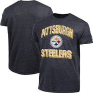 Champion Men's Champion Heather Black Pittsburgh Steelers Ultimate Tri-Blend T-Shirt