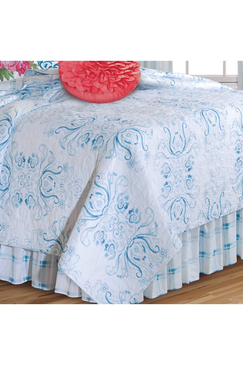 Veranda Quilt, Alternate, color, Blue