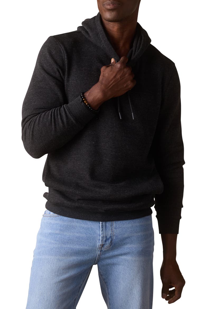 Puremeso Fleece Hoodie, Main, color, PHANTOM