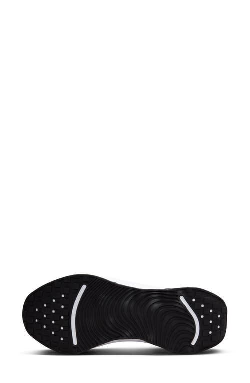 Nike Motiva Road Runner Walking Shoe In Black/black-anthracite-white