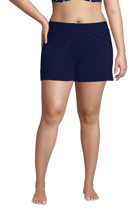 3" Tummy Control Modest Swim Shorts