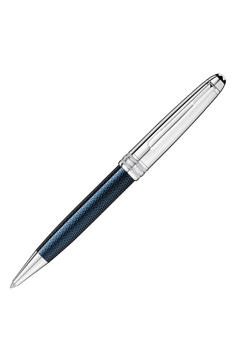 Montblanc Meisterstück Solitaire Doué Blue Hour Classique Ballpoint Pen, Alternate, color, Blue