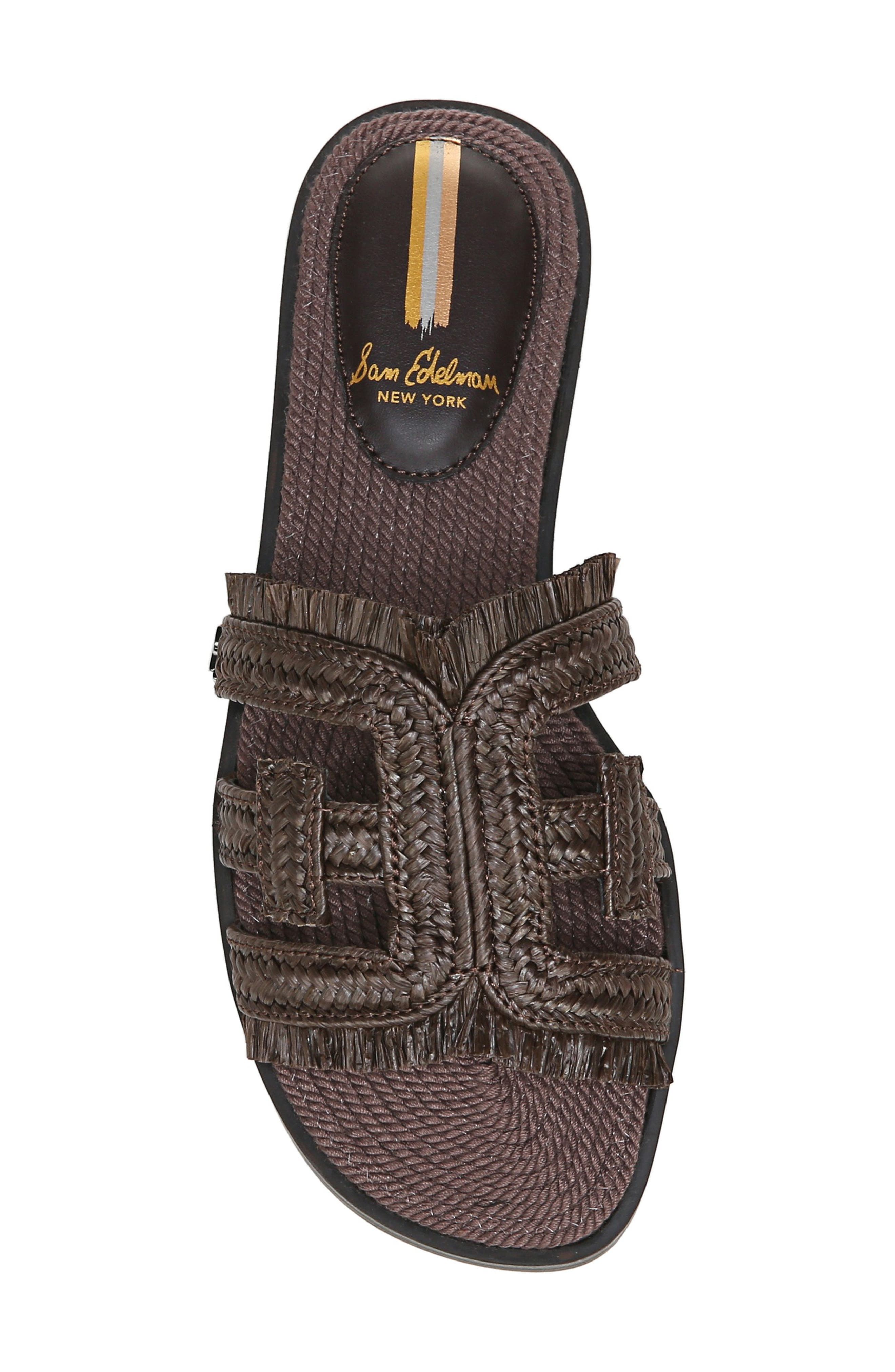 Sam Edelman Woven Bay Slide Sandal, Alternate, color, 