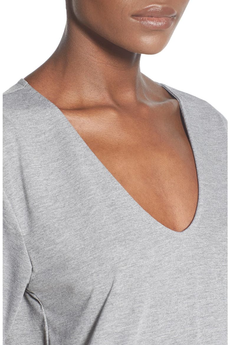 V-Neck Tee, Alternate, color, LIGHT GREY