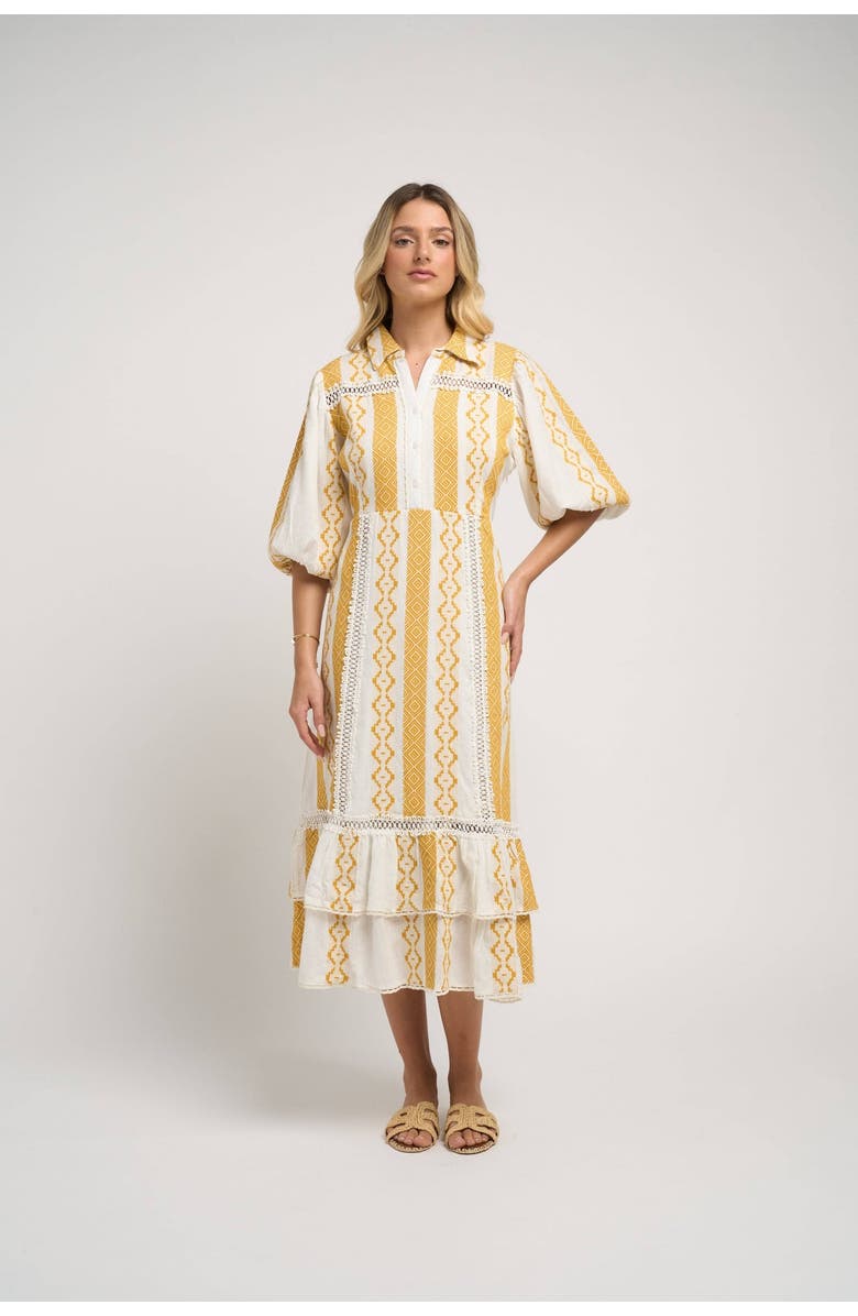 GUADALUPE DESIGN Catalina ll Dress, Alternate, color, Yellow