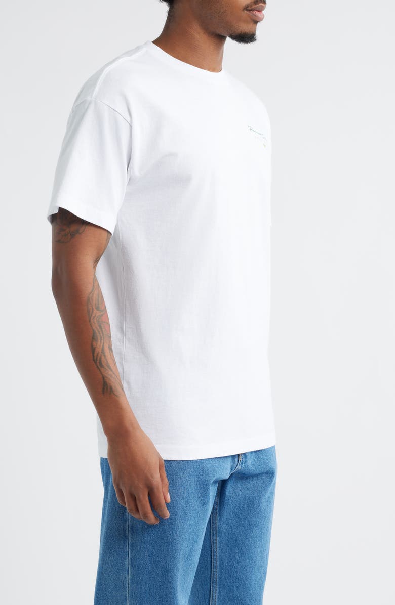 The Forecast Agency Golf Club Graphic T-Shirt, Alternate, color, Washed White