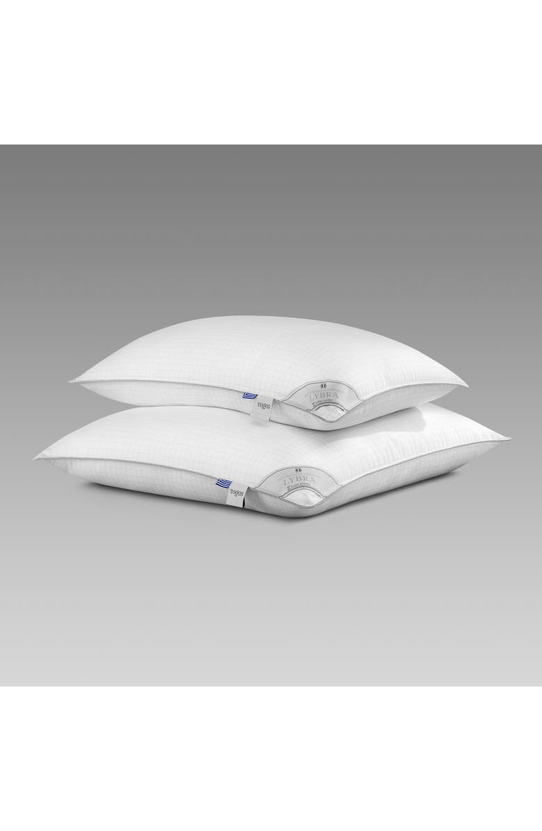 Togas Libra pillow, Alternate, color, White