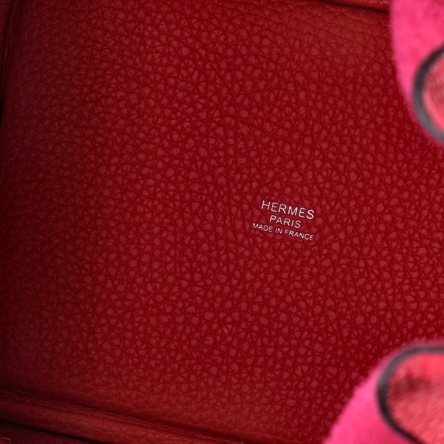 Pre-Owned Hermes Monochrome Picotin Lock Bag Clemence PM, Alternate, color, Rose Mexico