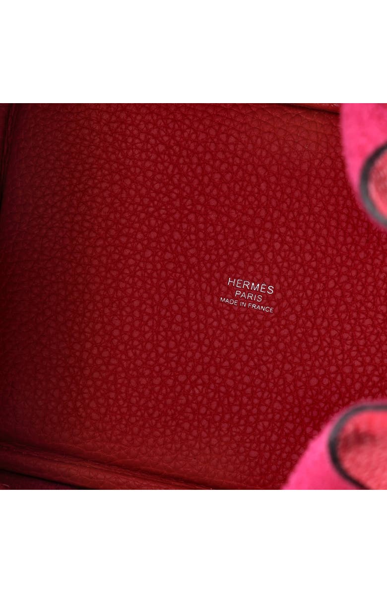 Pre-Owned Hermes Monochrome Picotin Lock Bag Clemence PM, Alternate, color, Rose Mexico