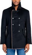 W.R.K Bern Wool Blend Peacoat