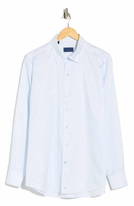 David Donahue Casual Cotton Sport Shirt