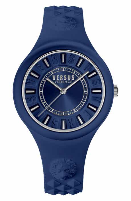VERSUS Versace Women's Versus Fire Island Silicone Strap Watch, 39mm