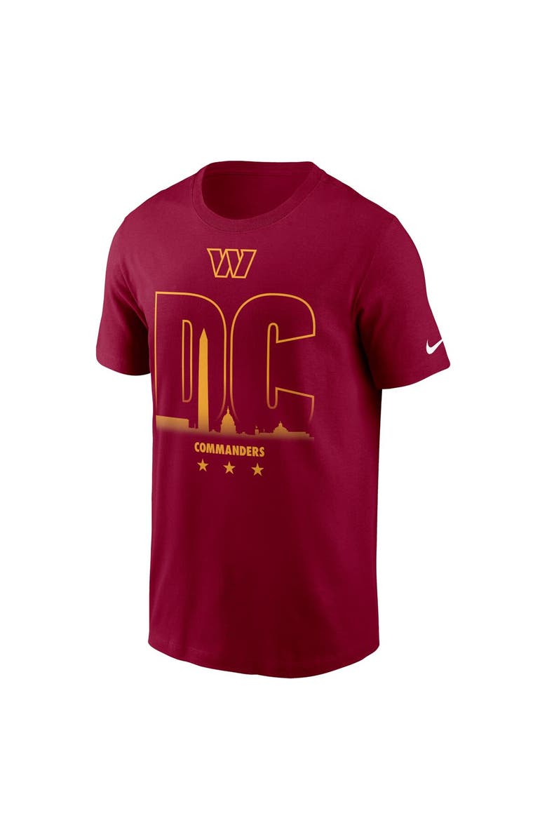 Nike Men's Nike Burgundy Washington Commanders Local T-Shirt, Alternate, color, 