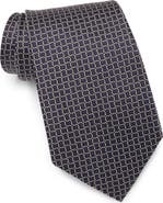 ZEGNA TIES Tile Silk Tie