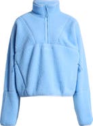 Halfdays Pieper Water Repellent Recycled Polyester Fleece Quarter Zip Top