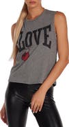 Lauren Moshi Kel Vintage Boxing Love Tee
