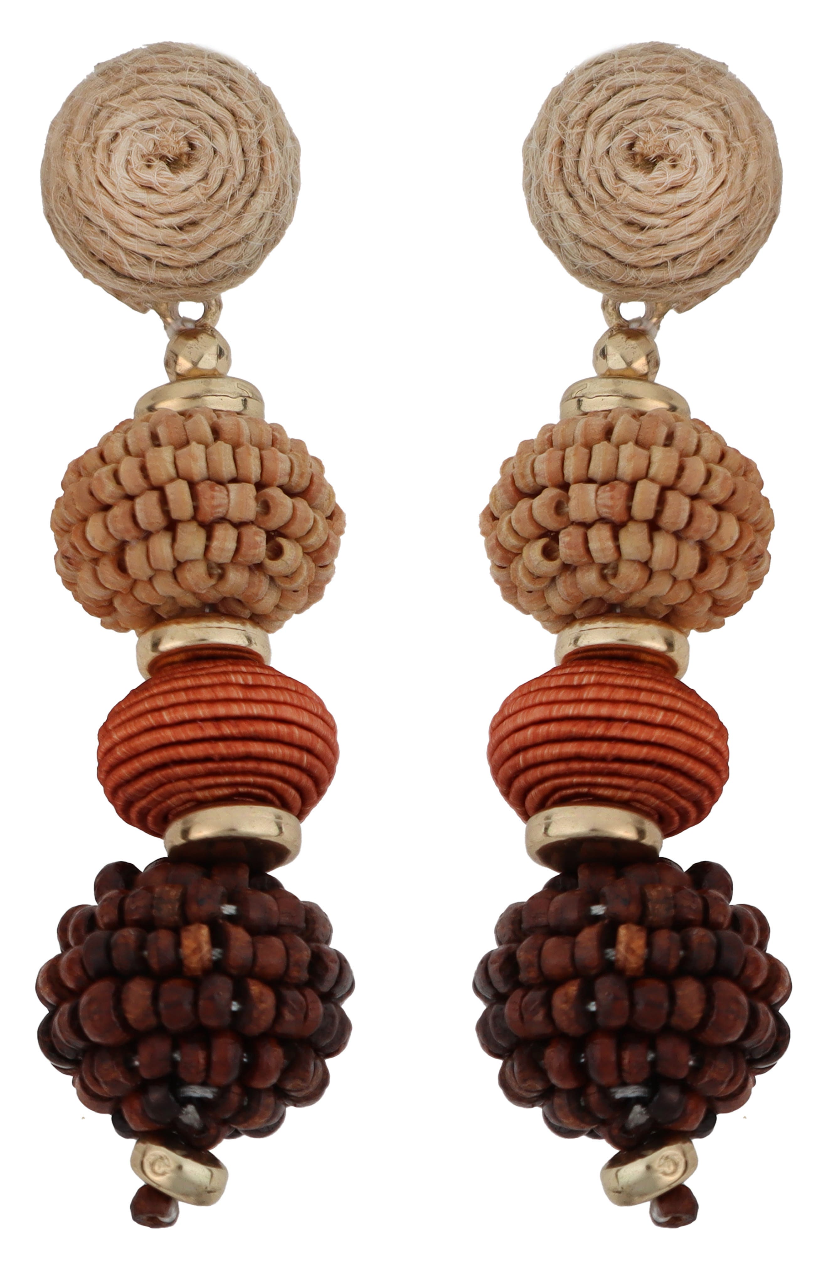 Panacea Mixed Linear Drop Earrings