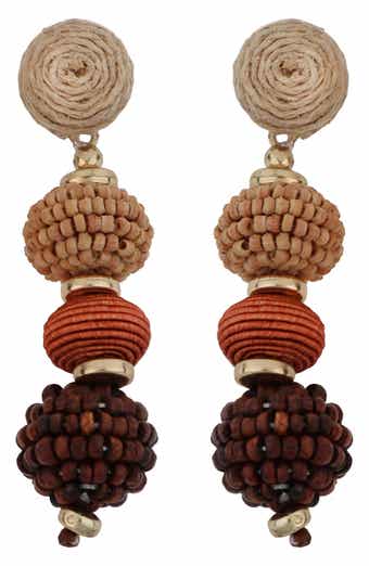 Panacea Mixed Linear Drop Earrings