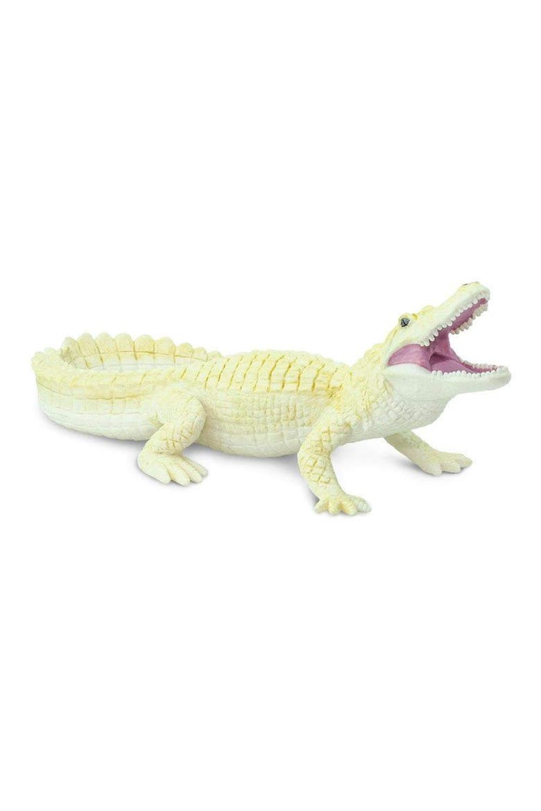 White Alligator Kids Toy Figure, Alternate, color, None