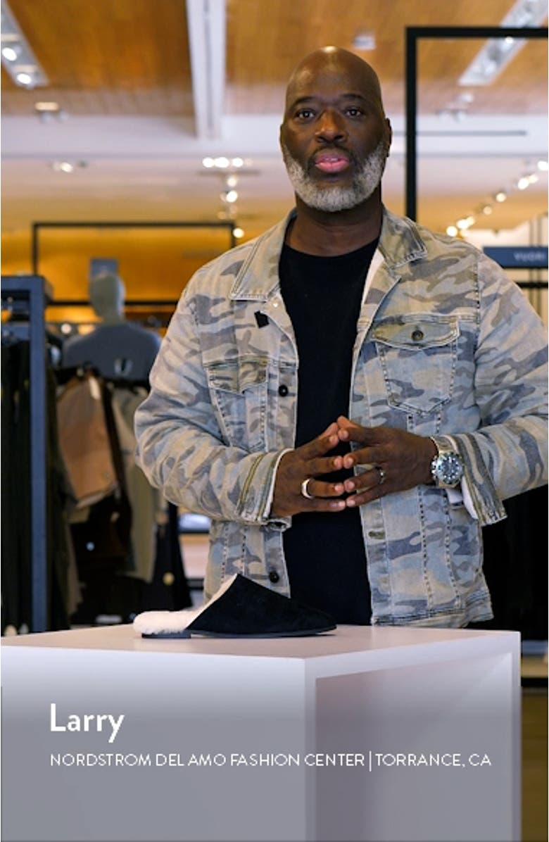 Zoe Genuine Shearling Lined Mule, sales video thumbnail