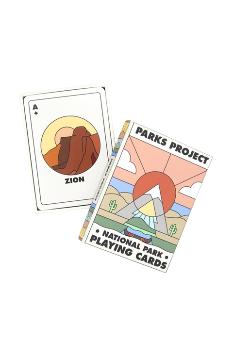 Minimalist National Park Playing Cards