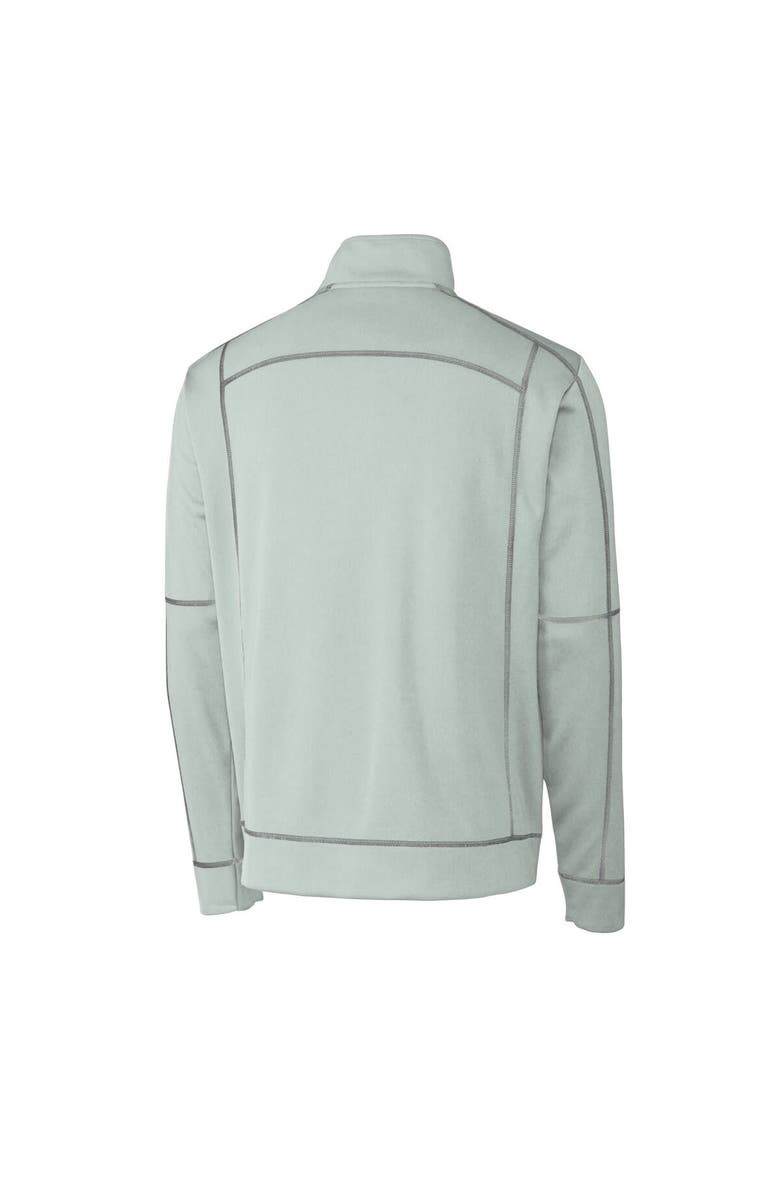 Cutter & Buck Men's Cutter & Buck  Gray Hillsboro Hops  Clique Helsa Performance Half-Zip Knit Pullover, Alternate, color, 