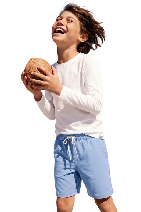 Boy's Island Swim Trunks, UPF 50+ Sun Protection