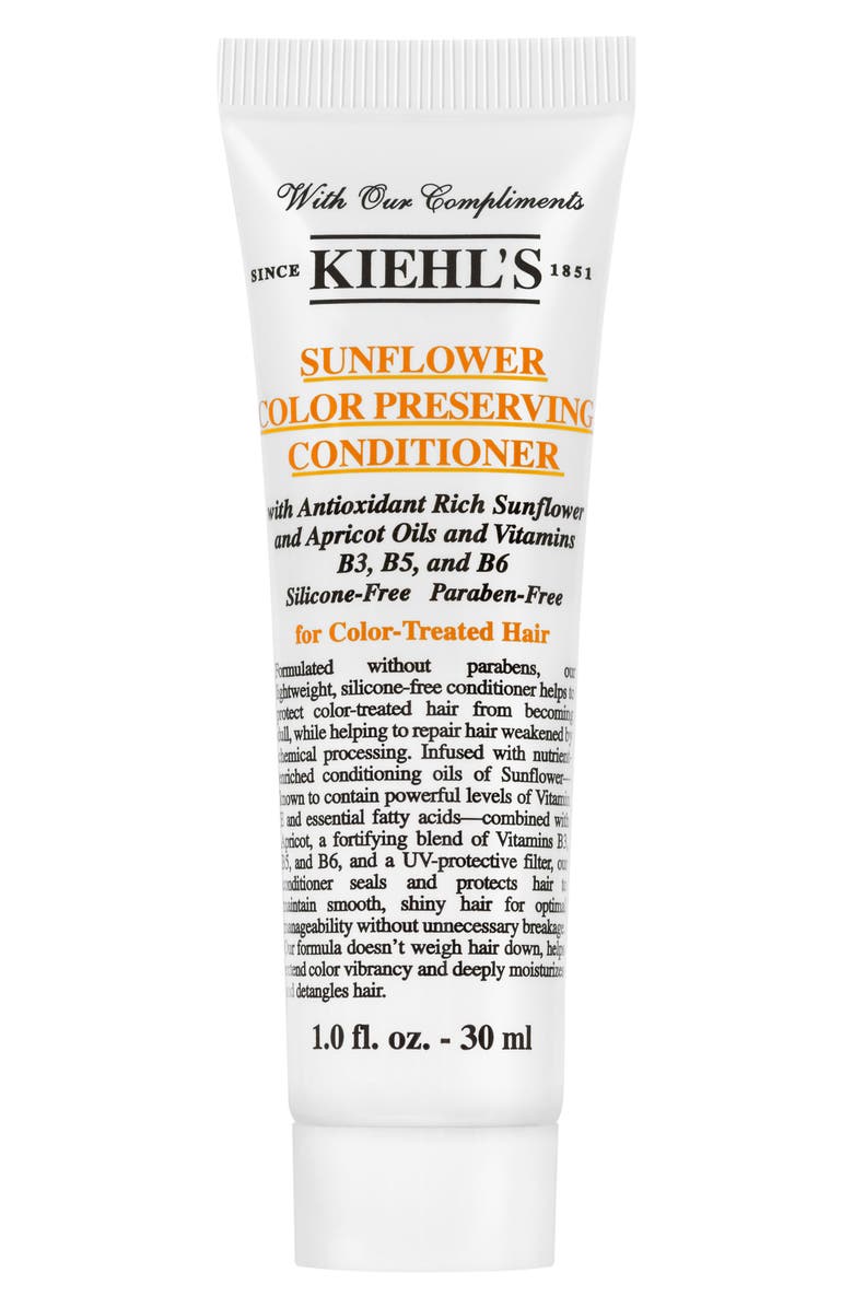 Kiehl's Since 1851 Sunflower Color Preserving Conditioner, Alternate, color, 