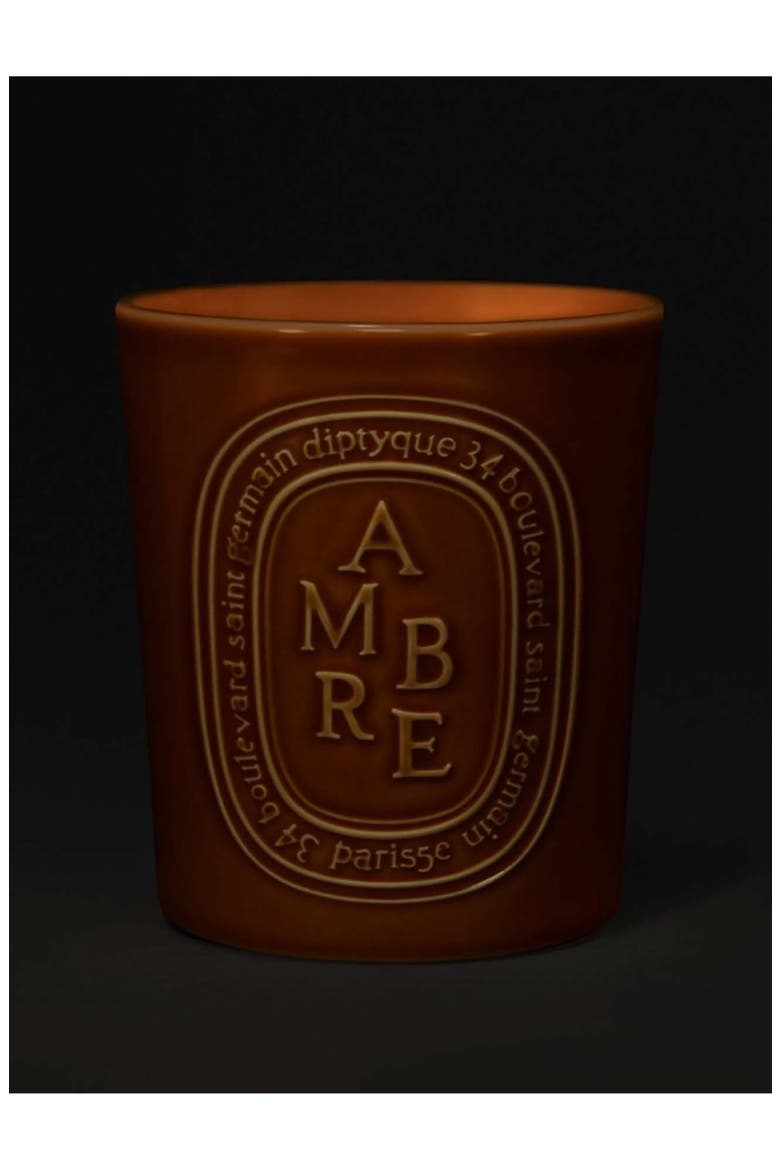 Ambre (Amber) Large Scented Candle, Alternate, color, NO COLOR