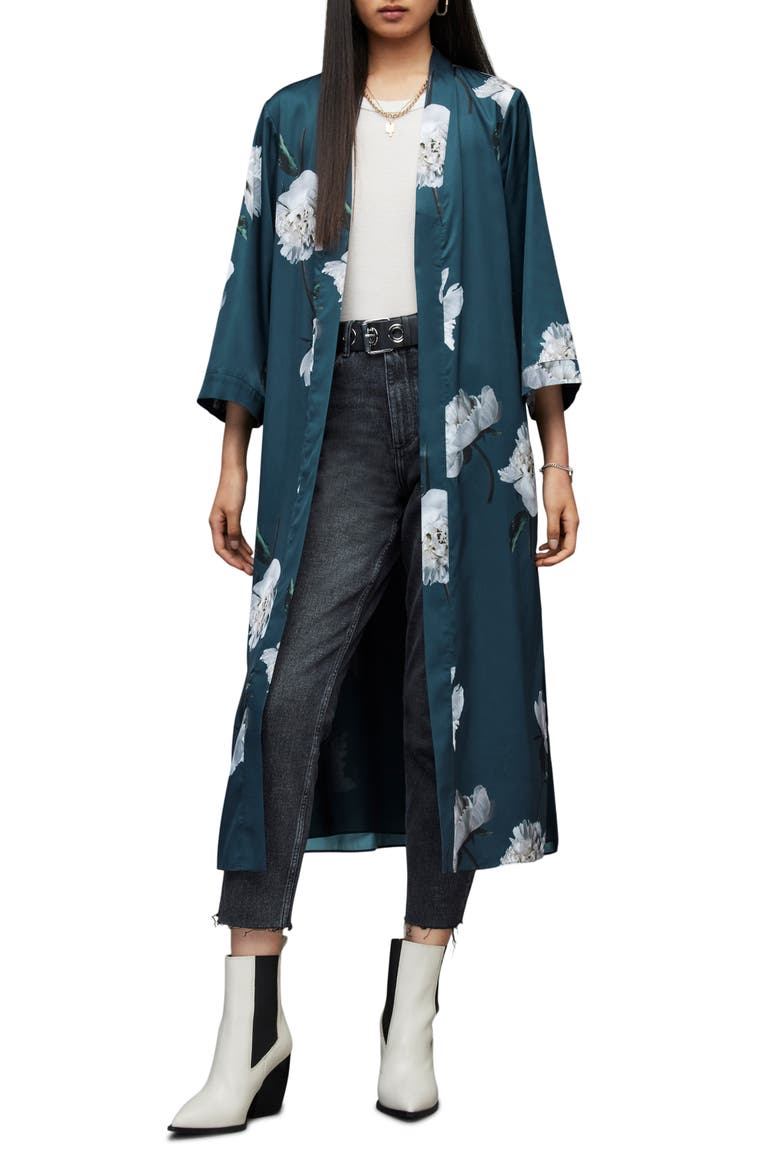 Carine Cordelia Duster, Main, color, SMOKE GREY